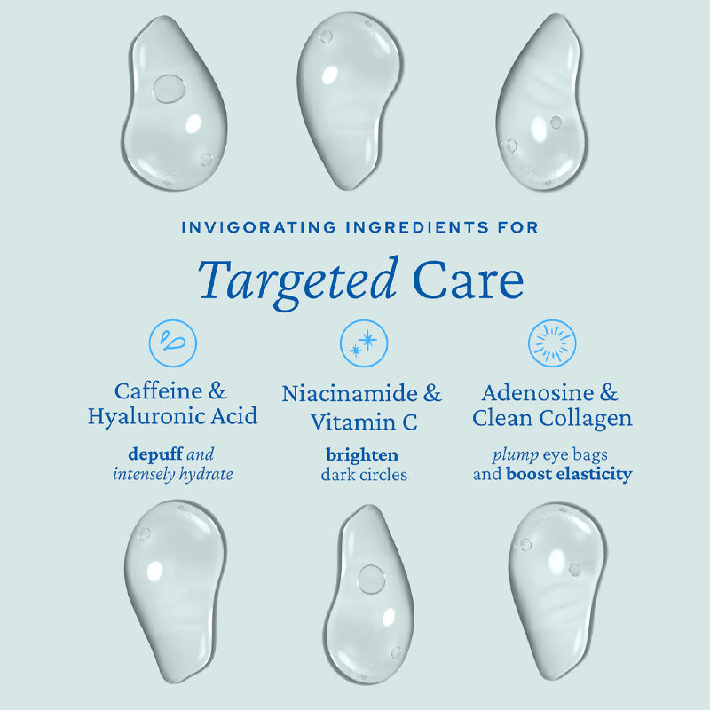 Last 3 Hours to Save! Aqua Bomb Eye Gel - Hydrates & Brightness | Fights Dark Circles  & Fine Line