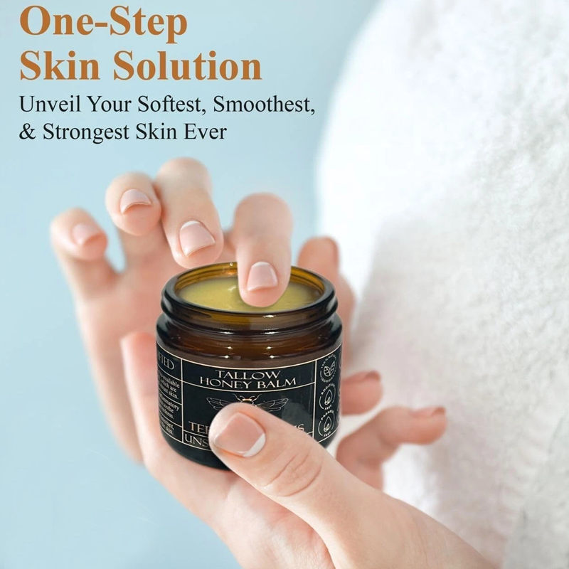 SkinFuel – Grass-Fed Tallow with Raw Honey